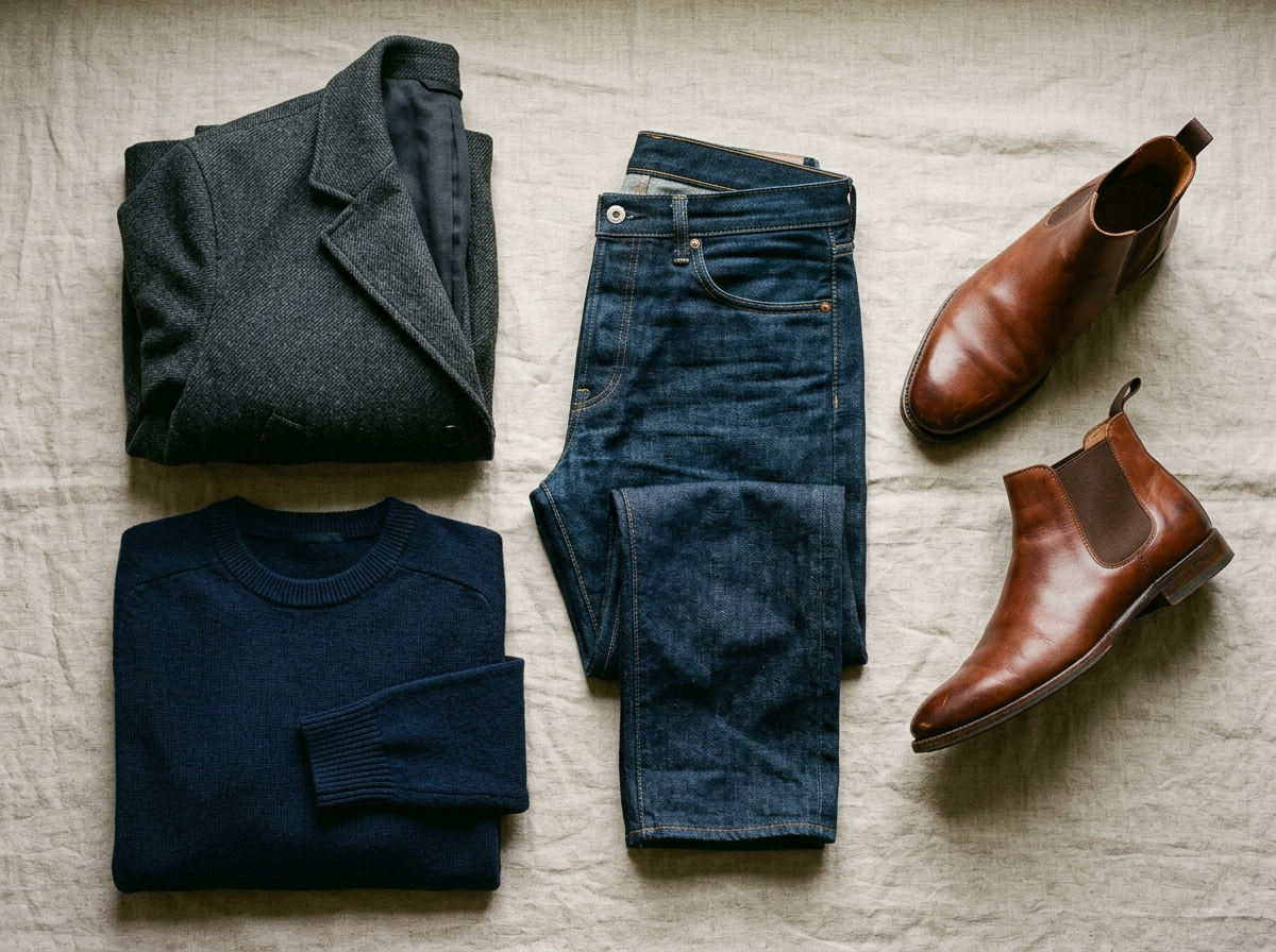 Men styling detail