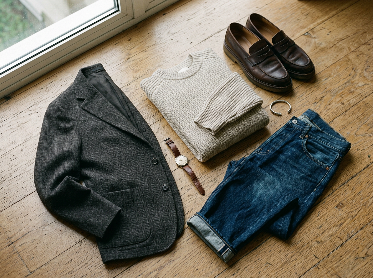 Men styling detail