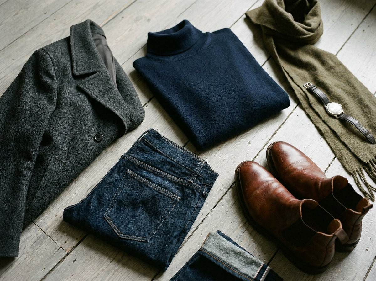 Men styling detail
