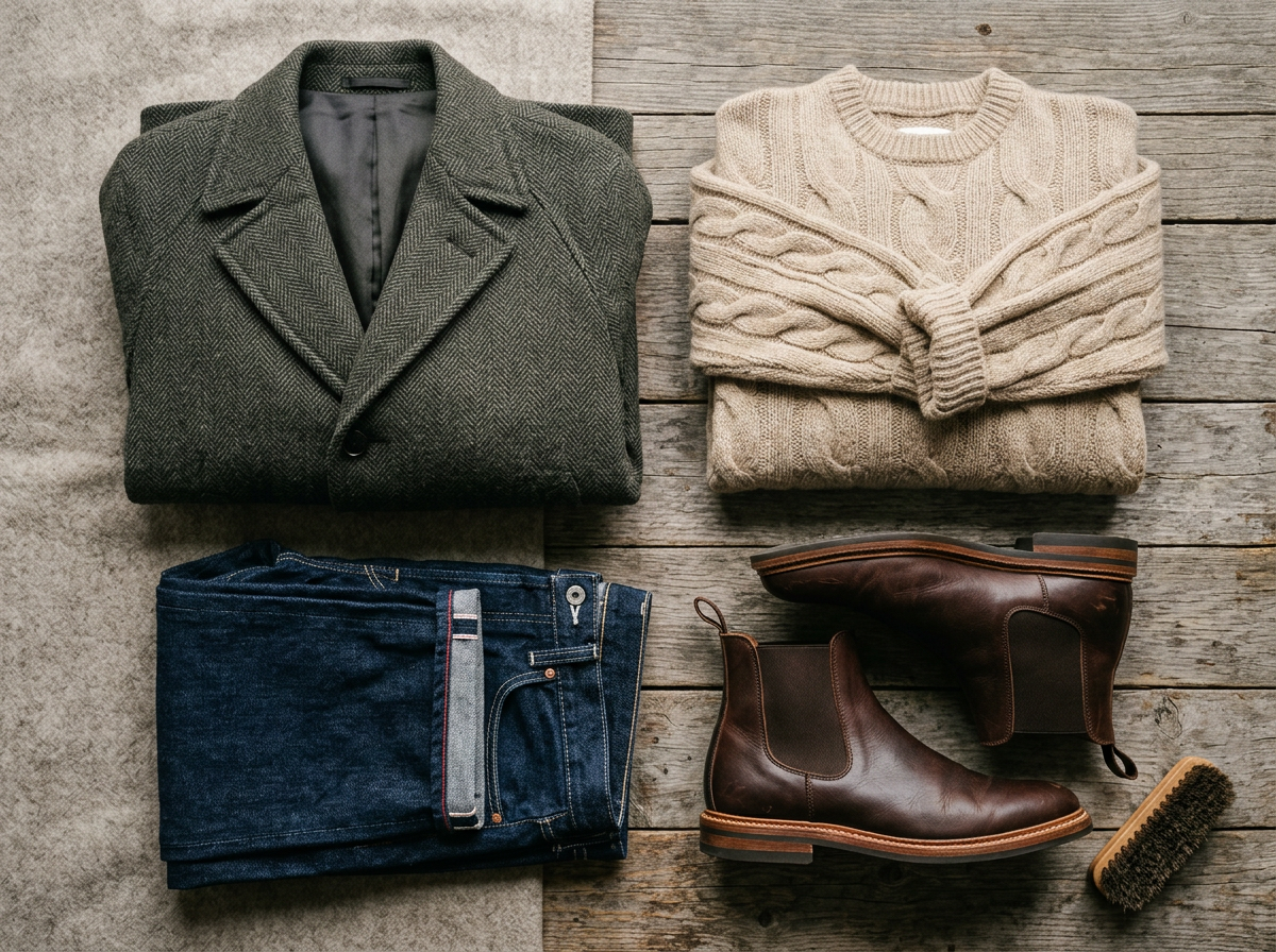 Men styling detail
