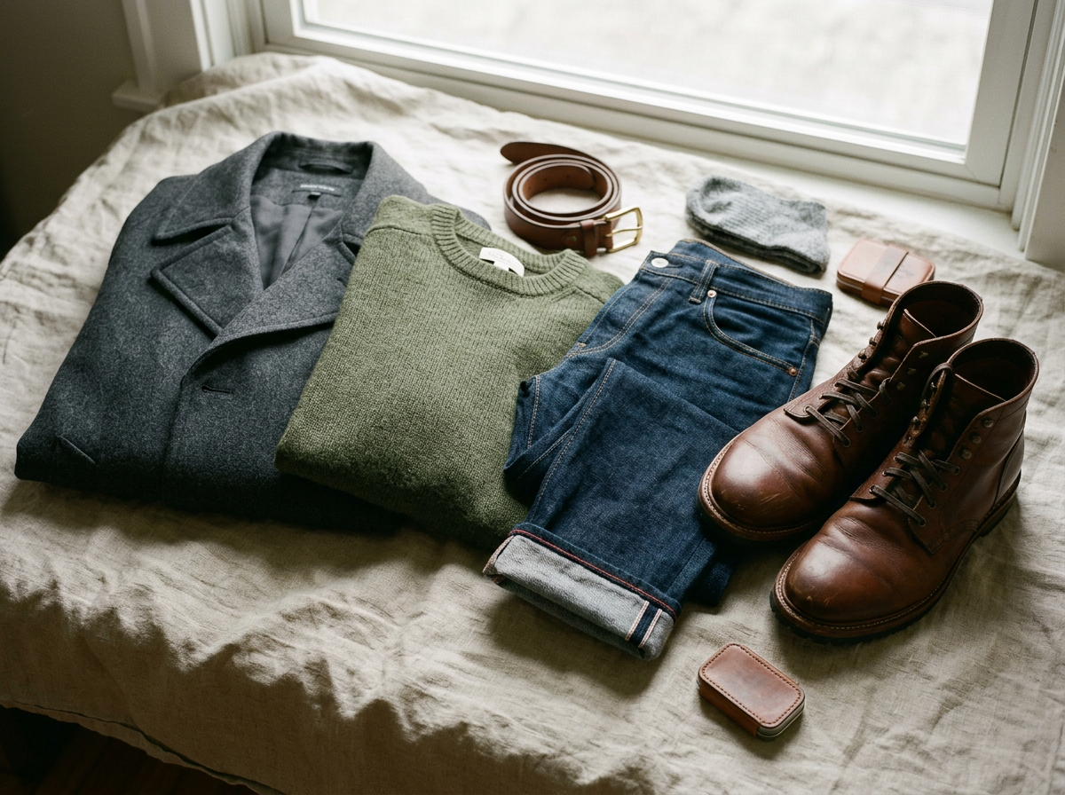 Men styling detail