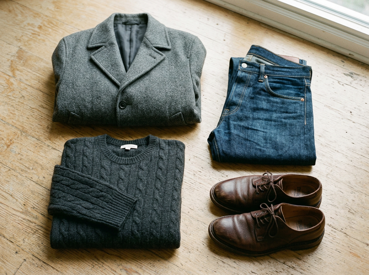 Men styling detail