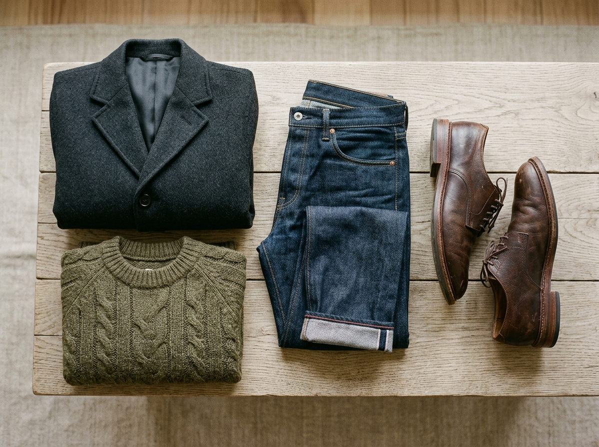 Men styling detail