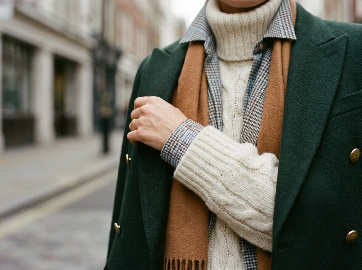 Women styling detail