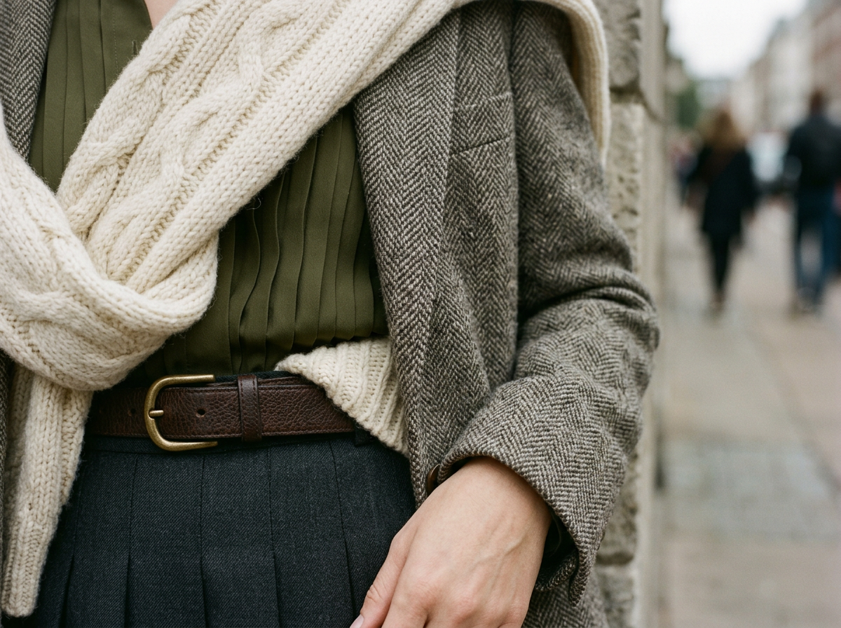 Women styling detail