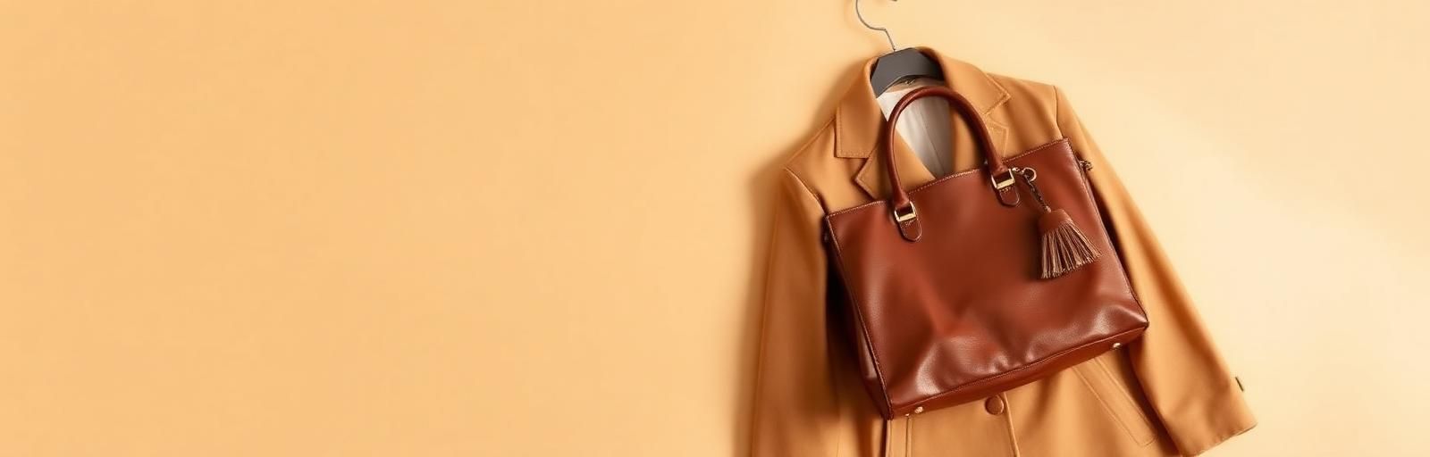 Camel coat and leather tote — autumn edit advertisement